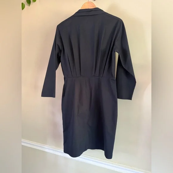 elie tahari navy blue dress Elie Tahari main image 0